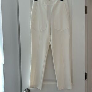 Pristine Tibi pants with cuff detail and pockets
